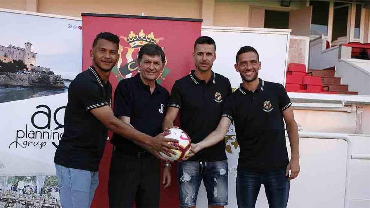 El Nàstic presentó sus nuevos fichajes