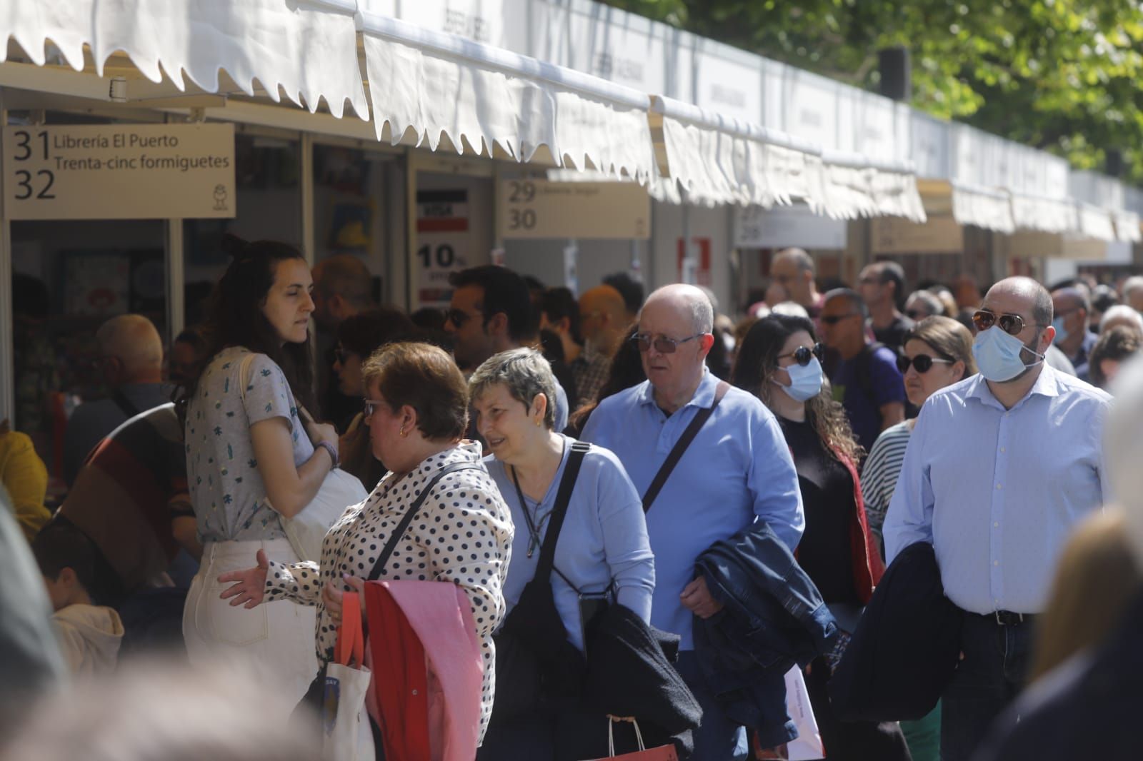 Feria del Libro en Valencia este domingo 1 de mayo