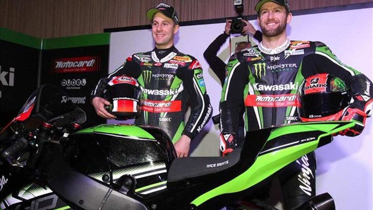 Jonathan Rea y Tom Syke con Kawasaki en Superbikes