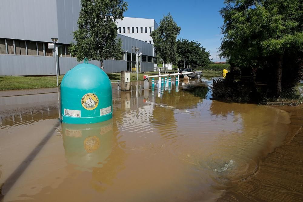 Inundaciones en Gijón