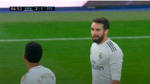 El guiño que delata a Carvajal