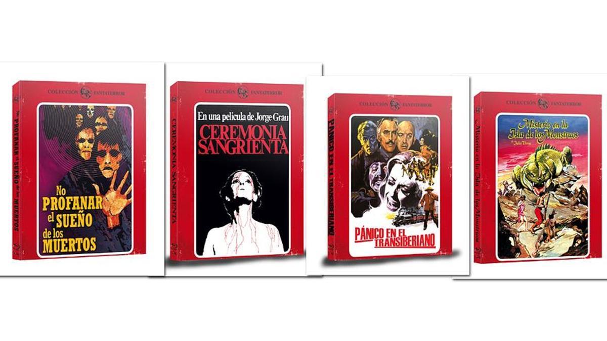 Los primeros títulos de la Colección Fantaterror, de Ediciones 79.