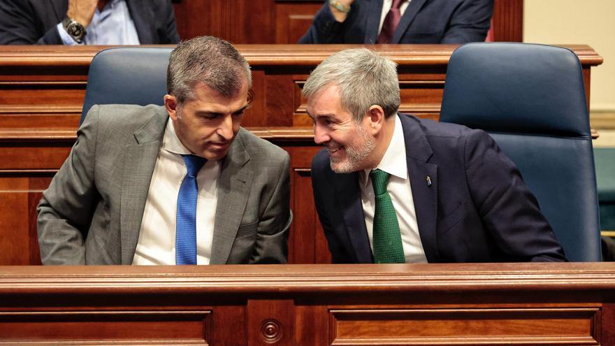 Clavijo defiende que el apoyo a Sánchez &quot;pone a Canarias en la mesa de los asuntos del Estado&quot;