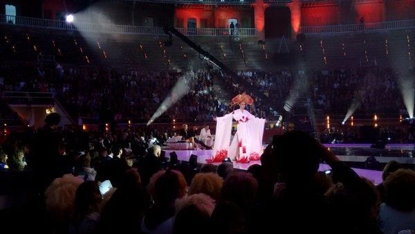 Impressionen aus dem Publikum beim Finale in der Arena.