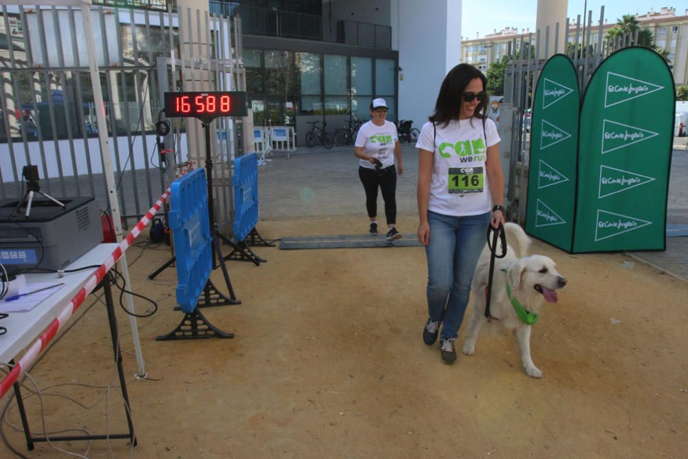 El Parque Huelin ha acogido la primera edición de un evento destinado a las mascotas y a sus dueños, con carreras en diversas categorías, actividades gratuitas y numerosos stands