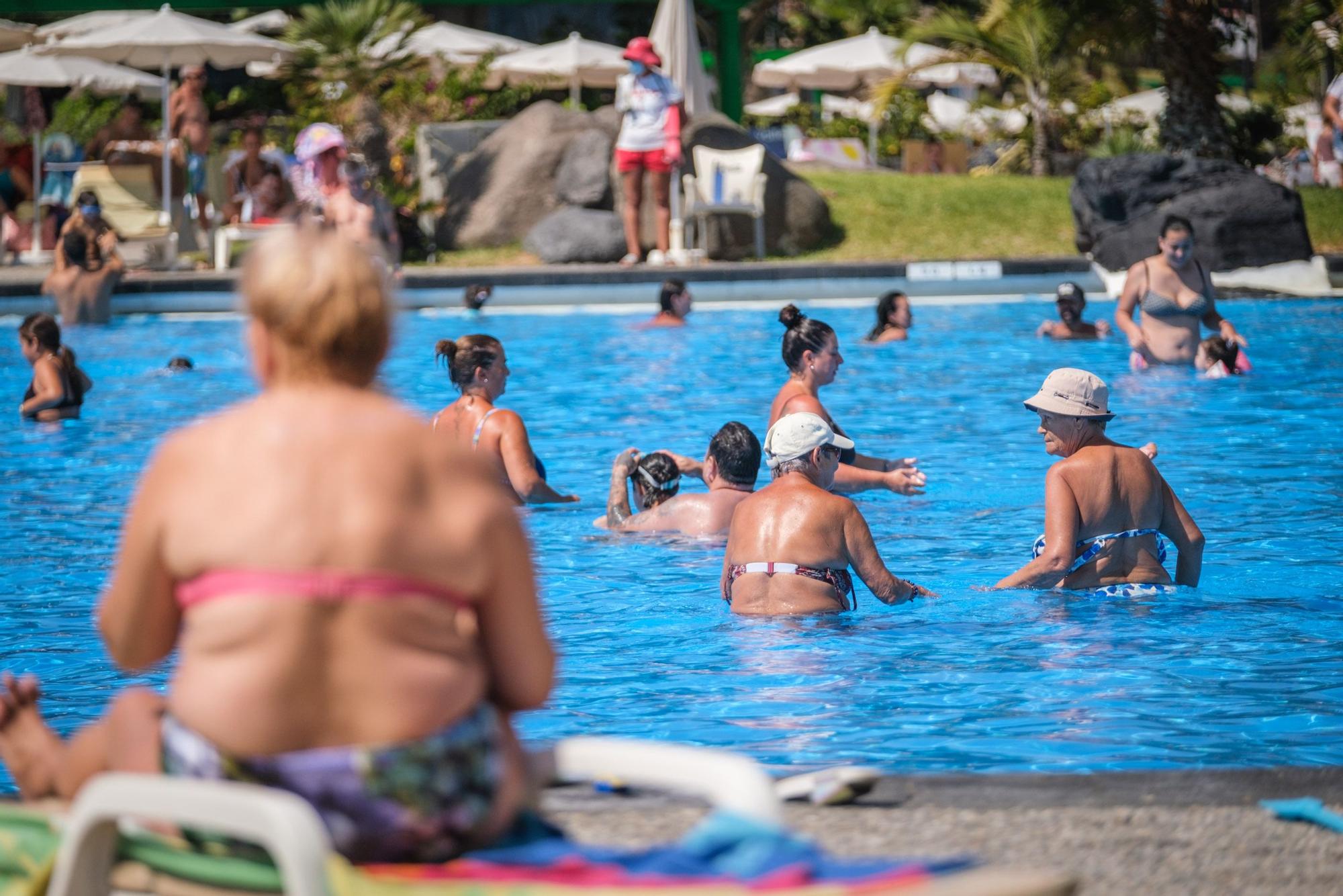 Verano en el Parque Marítimo de Santa Cruz