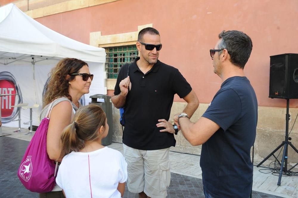 Baloncesto 3x3 en la Plaza Belluga