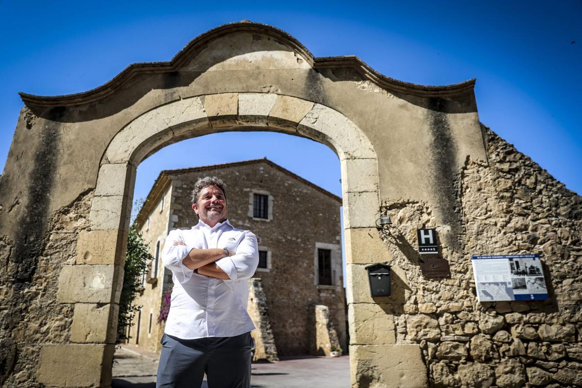 Jordi Jacas, chef y propietario de El Molí de L'Escala