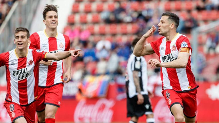 Granell marca el primer gol gironí del Girona de Primera