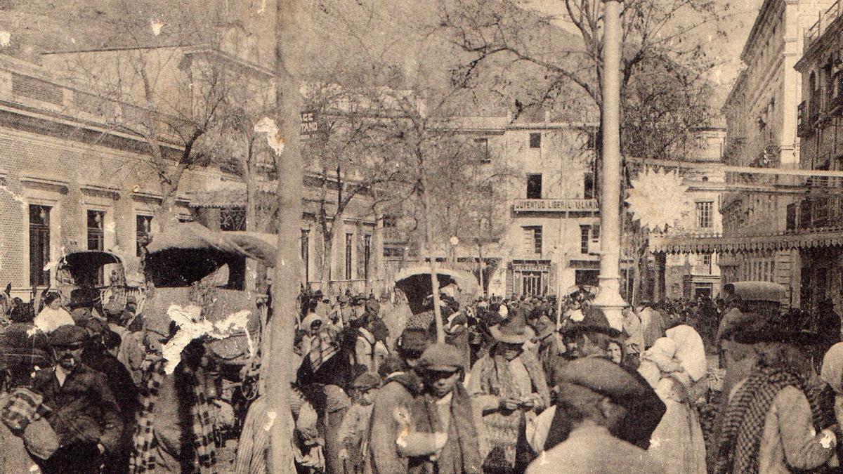 Día de mercado de los martes en Orihuela