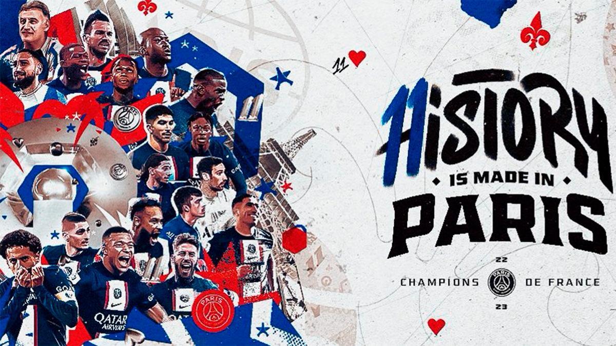 El PSG, campeón de la Ligue 1 2022/2023