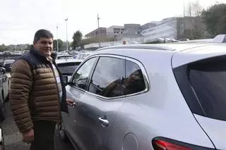 Los pacientes del hospital de Cabueñes dan su diagnóstico sobre el nuevo parking, en imágenes