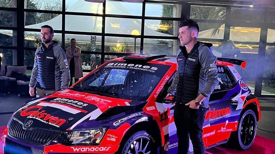 Espectacular actuación Alberto Ordóñez en el rally de La Llana: terminó en el podio