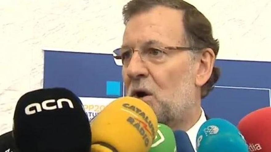 Rajoy: "Los datos del paro son muy buenos"