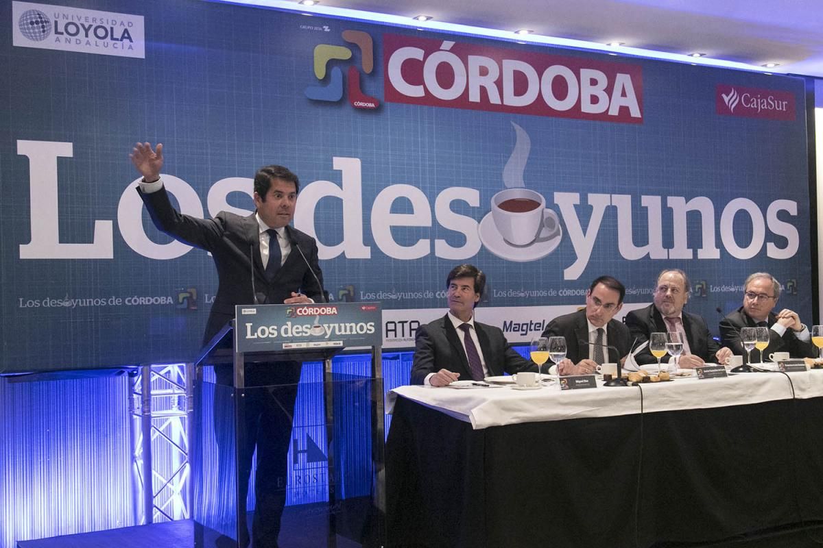 Fotogalería / Los presidentes de la patronal andaluza en 'Los Desayunos de Diario Córdoba'