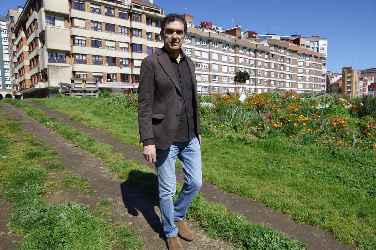 Francisco Gómez, en Gijón