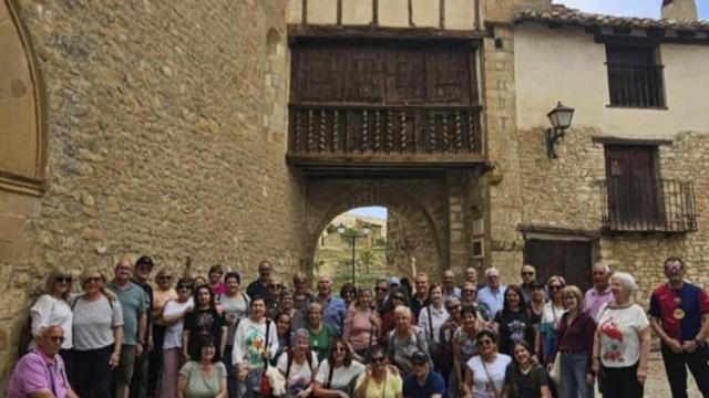 La asociación visitó Cantavieja y Mirambel. | SERVICIO ESPECIAL