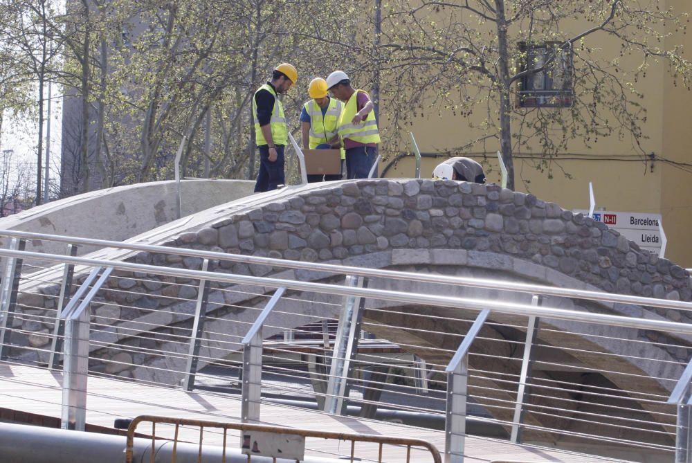 Entra en funcionament el pont del Dimoni