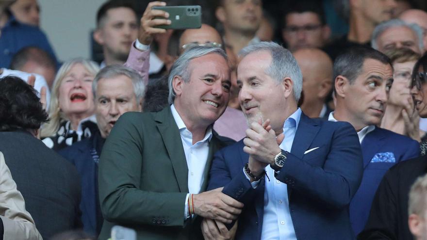 Azcón y Chueca no estarán en un palco con ausencias clarificadoras