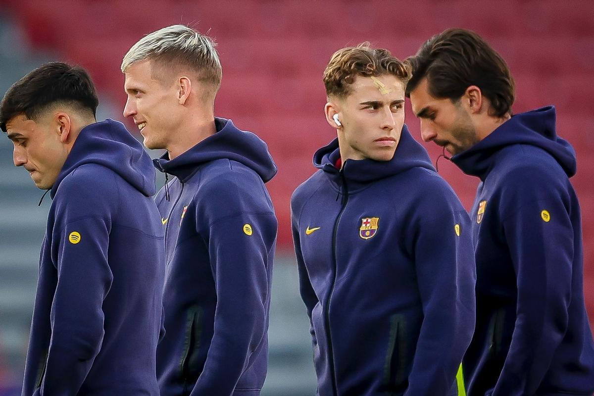 Fermín López, con las secuelas de la brecha que se ha producido, no será titular.