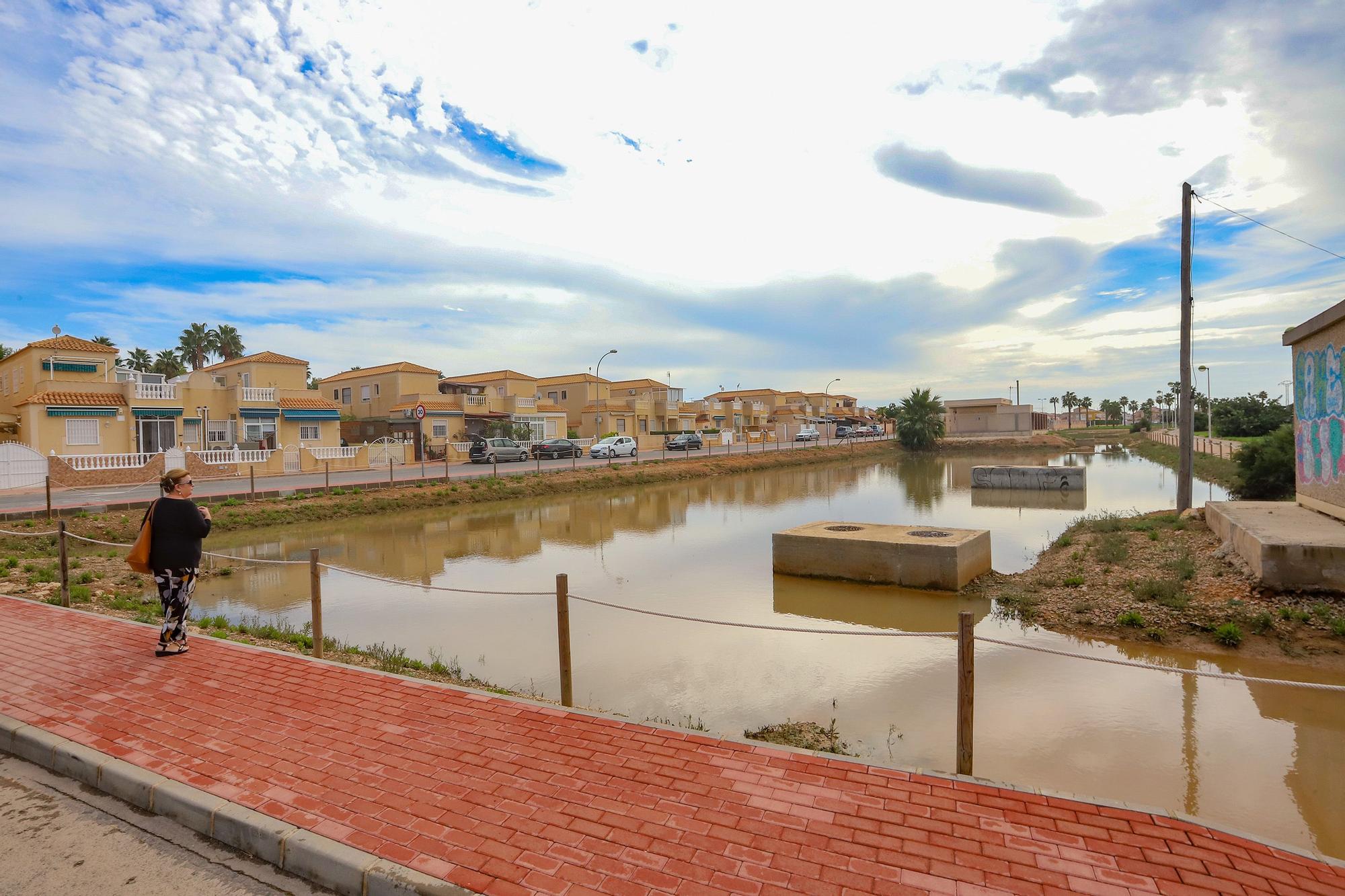 Día derspués de la tromba de agua en Torrevieja