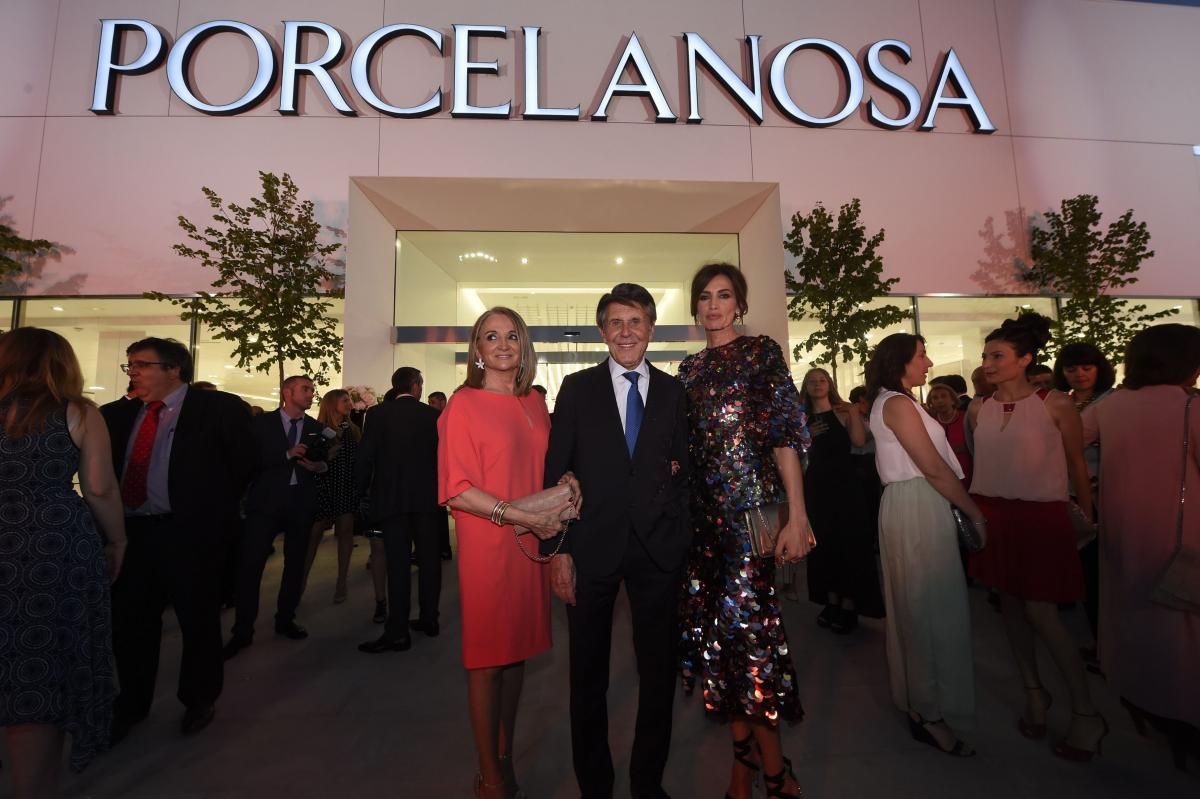 Fotos de la inauguración de la nueva tienda de Porcelanosa en Madrid