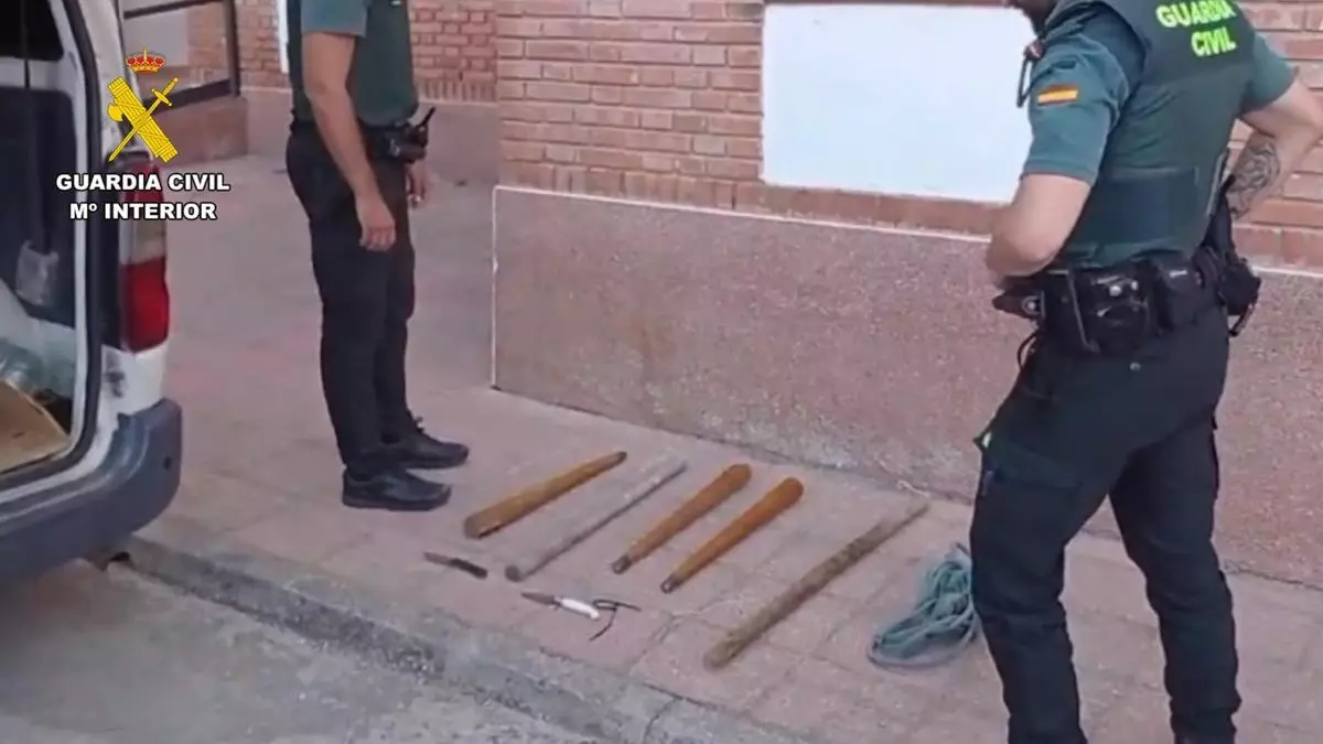 Cinco detenidos por dar una paliza y secuestrar a un hombre y a su hijo para cobrar una deuda en Campo Arañuelo