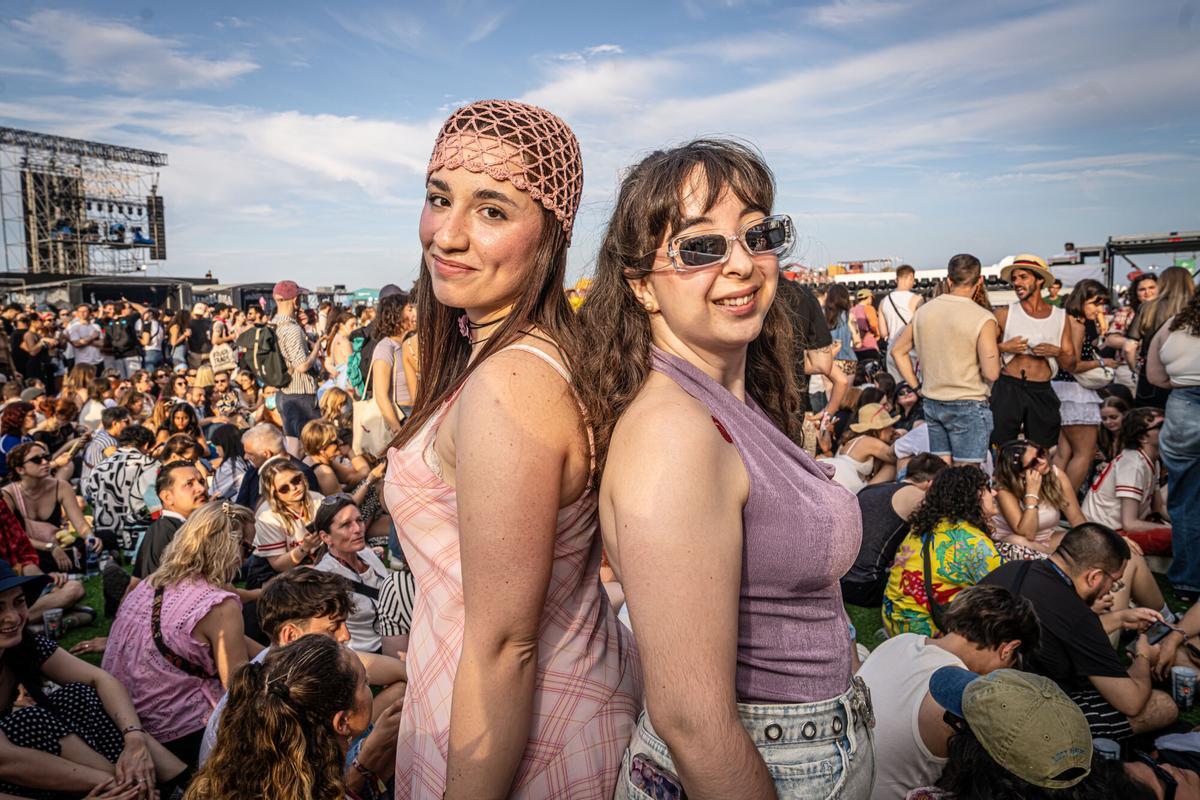 Lorena y Vera este viernes en el Primavera Sound