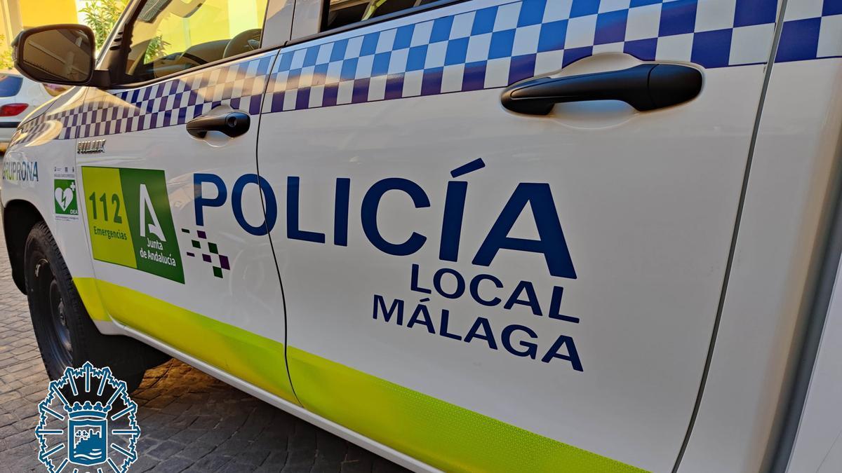 Vehículo de la Policía Local de Málaga en una imagen de archivo