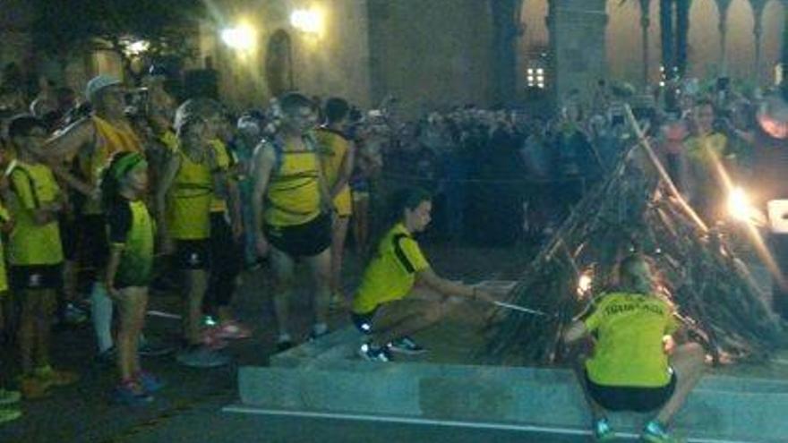 La cursa per relleus d&#039;Igualada a Montserrat reuneix 39 atletes del CAI