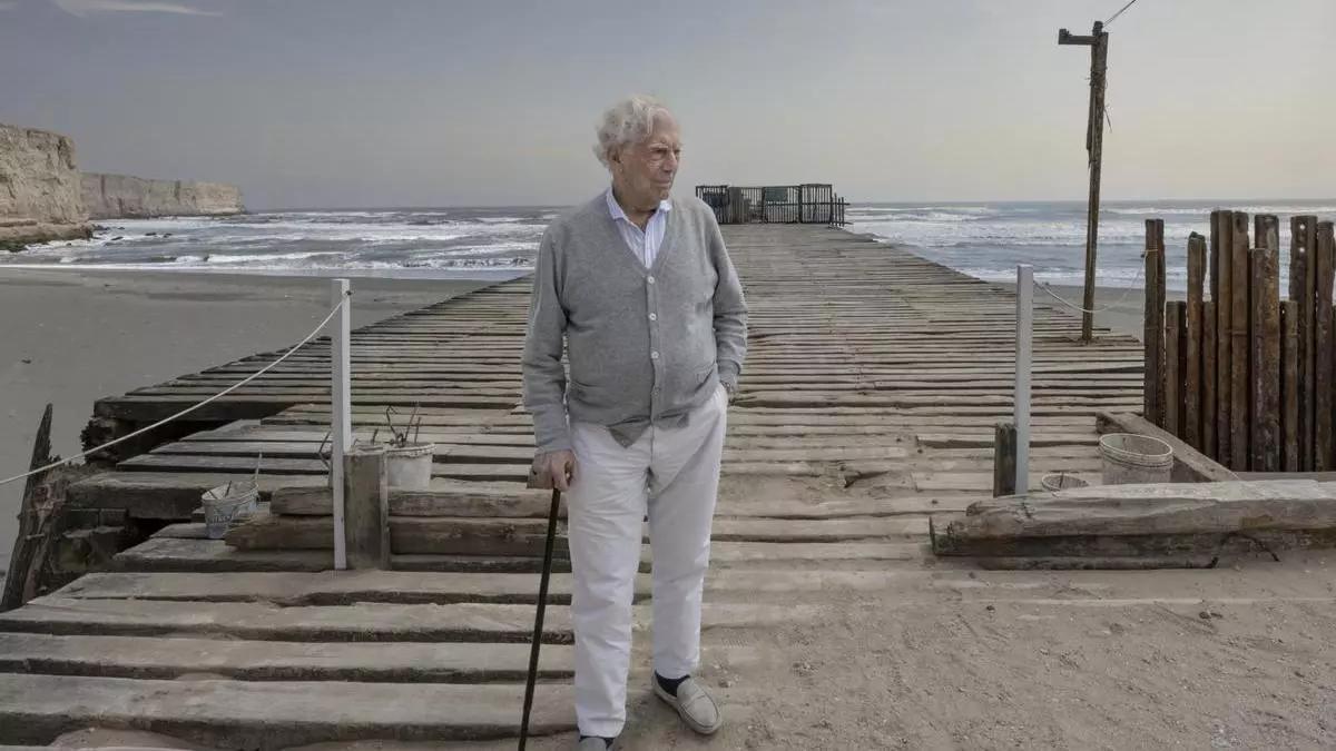Mario Vargas Llosa, durante su viaje por Perú hace unos meses.