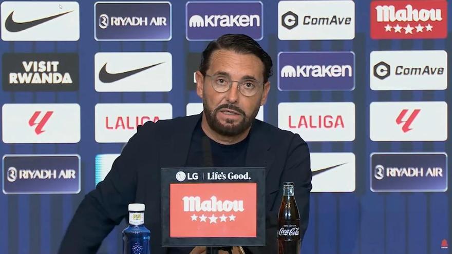 José Bordalás: "Nunca había visto una expulsión de este tipo"