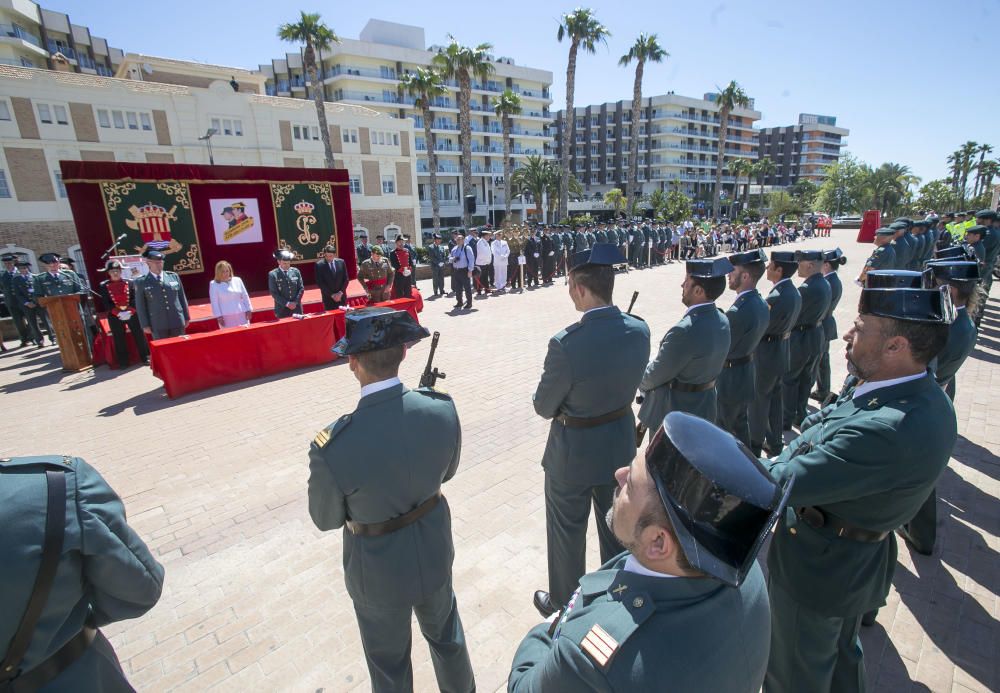 Acto institucional del 175 aniversario de la Guardia Civil en Alicante