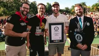 València bate el récord Guinness del 'esmorzaret'