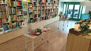 Interior de la librería El Teller.