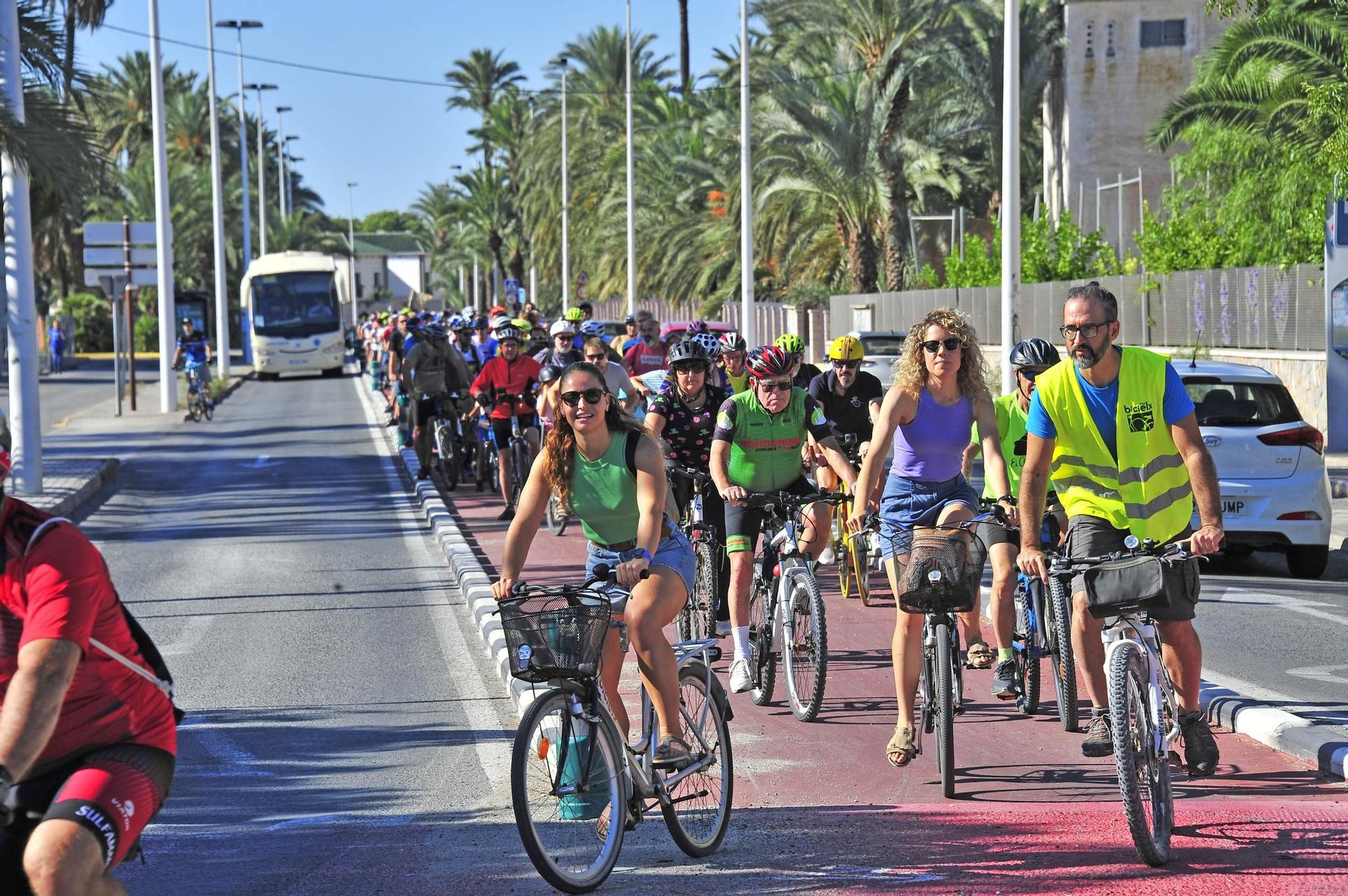 Segunda 'bicifestación' en Elche