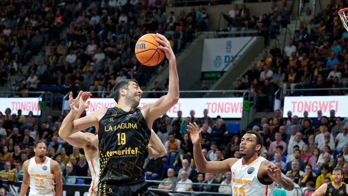 Partido La Laguna Tenerife CB Canarias - Galatasaray de los cuartos de final de la BCL