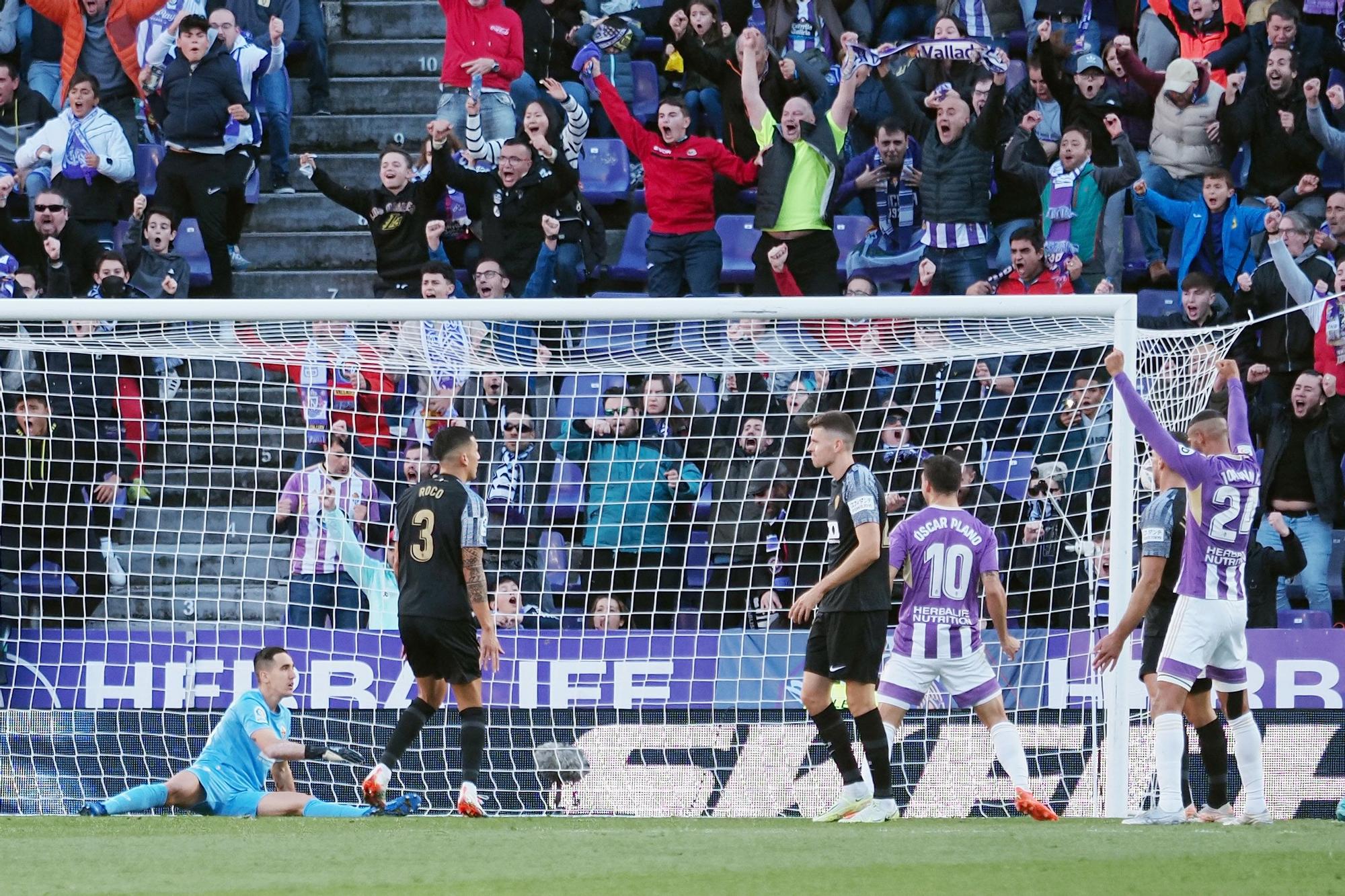 2-1. Un gran Badía evita una goleada del Valladolid
