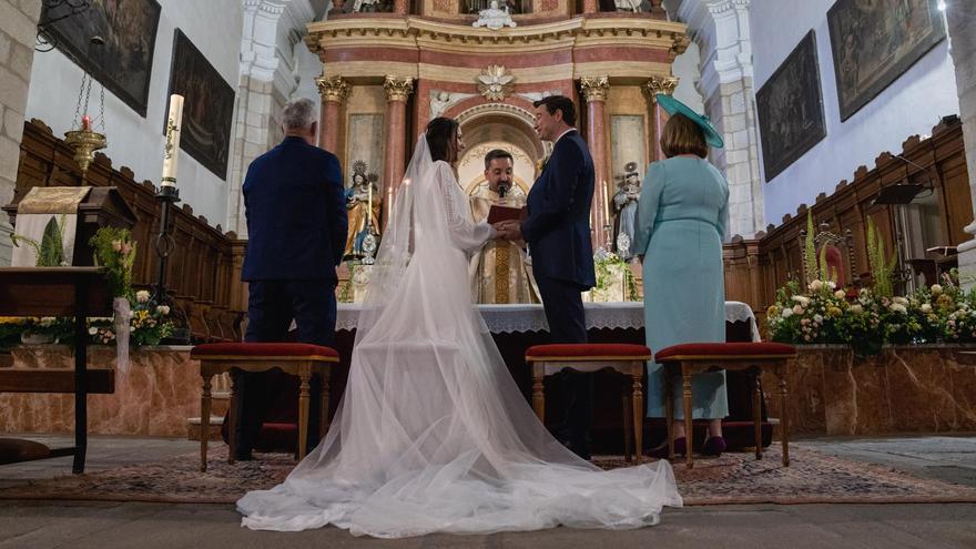 Boda de Leticia Fernández y Miguel Ramos en San Vicente