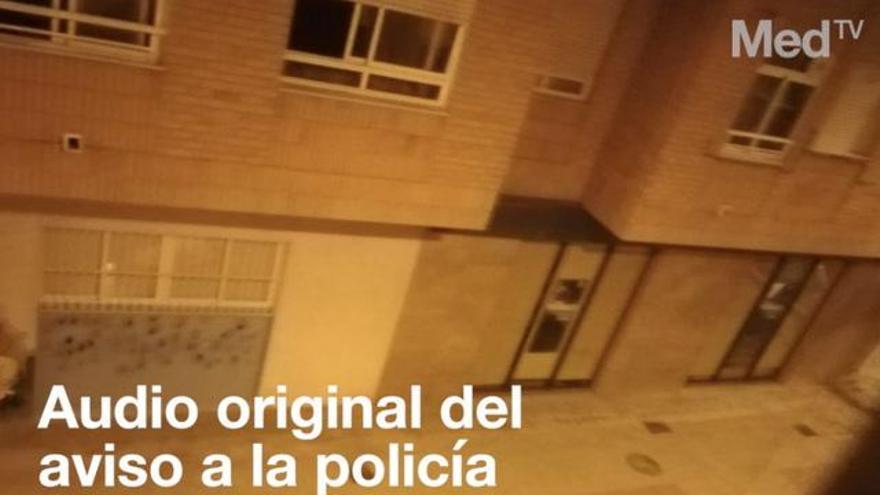 Audio íntegro con la llamada que alerta a la policía del parricidio en Castellón