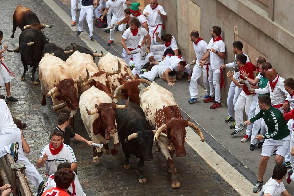 Sexto encierro de Sanfermines 2018