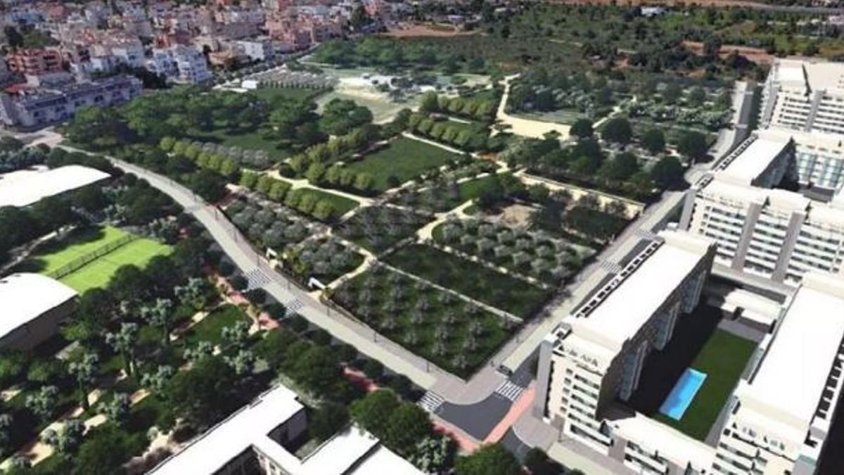 Recreación del proyecto en Ca n'Escandell. / Diario de Ibiza