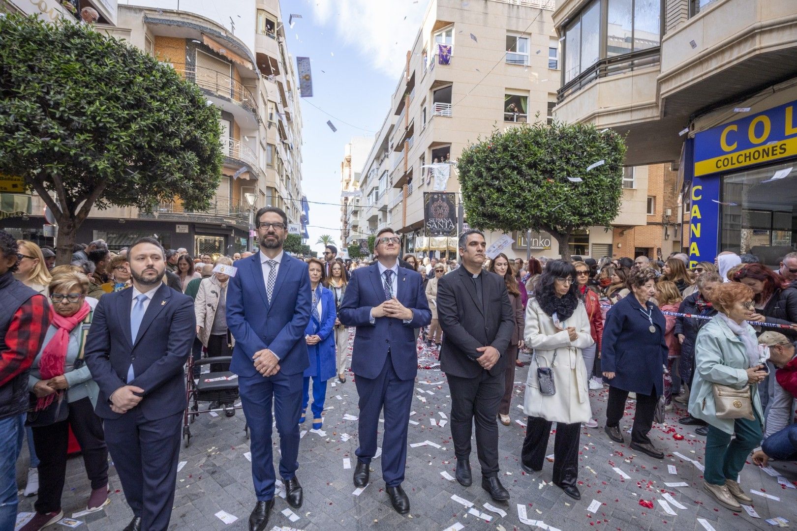 Las imágenes de la procesión del Encuentro del Domingo de Resurrección en Torrevieja