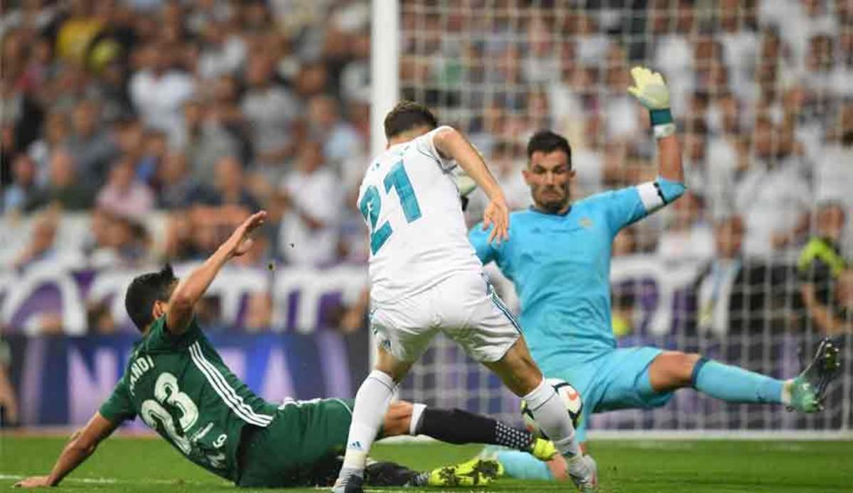 El Real Madrid se quedó sin marcar 512 después