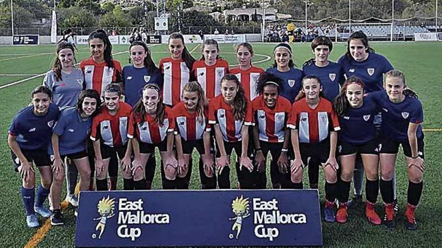 El Athletic sub-16 juega hoy la final ante el Bayern.