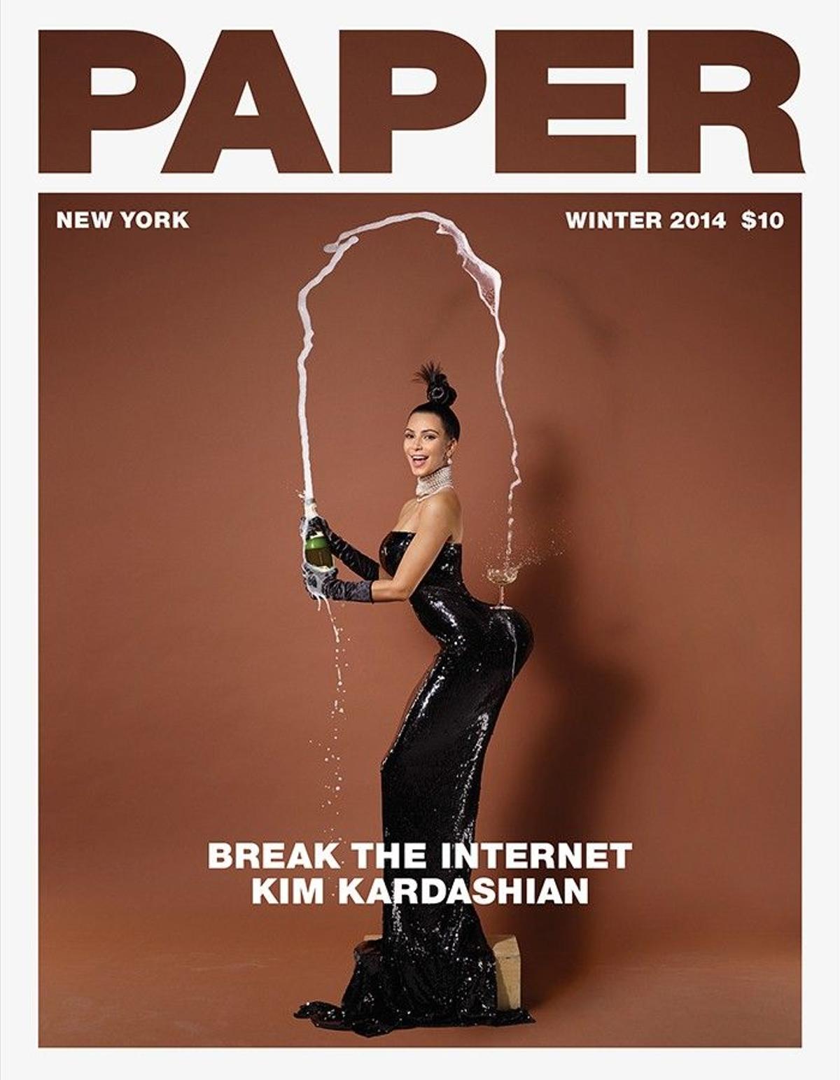 Así 'rompió internet' Kim Kardashian