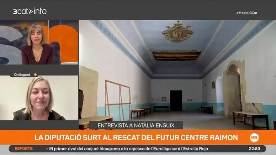 Natàlia Enguix (Ens Uneix) cuestiona la retirada de apoyo del Consell al Centre Raimon de Xàtiva