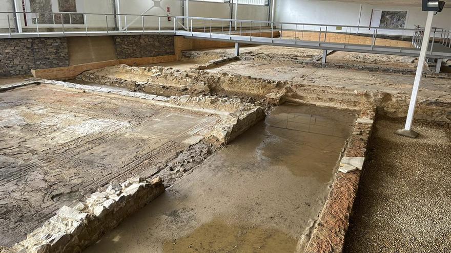420.000 euros para acabar con las humedades de la Villa Romana de Camarzana y su restauración