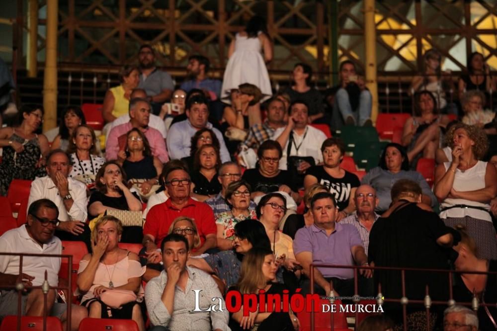 Isabel Pantoja, en la Plaza de Toros de Murcia.