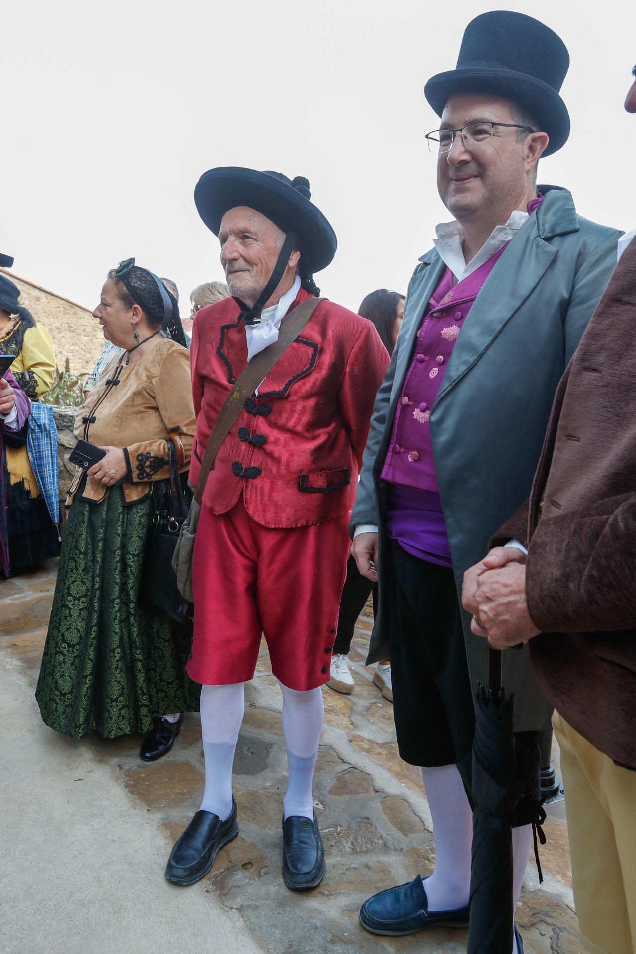 Antonio López inaugura su escultura sobre Goya en Fuendetodos